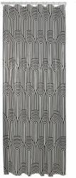 Sealskin Brave zuhanyfüggöny 200x180 cm fehér-fekete 800148 (800148)