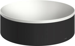 Hansgrohe Suite mosdótál 30x30 cm kerek mosdótálak fehér-fekete matt 42000670 (42000670)