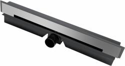 FDesign Kleome lineáris lefolyó 60 cm fekete-acél FD74046001 (FD74046001)