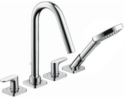 Hansgrohe Citterio M kád és zuhany csaptelep fürdőkád fölé króm 34454000