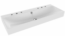 KALDEWEI Silenio mosdótál 120x46 cm négyszögletes klasszikus fehér fényes 904506053001 (904506053001)
