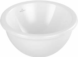 Villeroy & Boch Loop & Friends mosdótál 33x33 cm kerek alulról beépíthető fehér 4A510001
