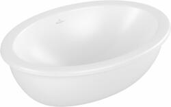 Villeroy & Boch Loop & Friends mosdótál 56x38 cm ovális alulról beépíthető fehér matt 4A5500RW (4A5500RW)