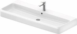 Duravit Qatego mosdótál 120x47 cm négyszögletes beépíthető fehér 2382120027 (2382120027)