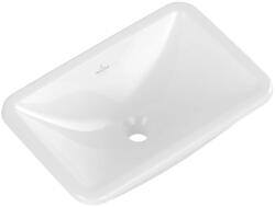 Villeroy & Boch Loop & Friends mosdótál 51x34 cm négyszögletes süllyesztett fehér fényes 4A640101 (4A640101)