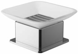 Excellent Riko szappantartó álló króm-fehér DOEX. 1613CR (DOEX1613CR)