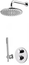 PAFFONI Light kád és zuhany szett beépített termosztáttal trópusi zuhany opcióval króm LIQ018ZSC2A (LIQ018ZSC2A)