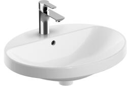 Geberit Variform mosdótál 55x45 cm ovális süllyesztett fehér fényes 500.721. 00.2 (500721002)