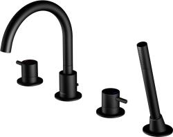 Steinberg 100 kád és zuhany csaptelep fürdőkád fölé fekete 1002400S (1002400S)