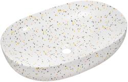 Comad Lili mosdótál 60x41.5 cm négyszögletes mosdótálak fehér UN-LILI-MW21 (UNLILIMW21)