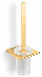 Stella Accessories Milano wc kefe felrögzíthető üveg-arany 12.430-G