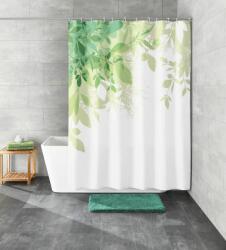 Kleine Wolke Floresta zuhanyfüggöny 180x240 cm fehér-zöld 5912600352 (5912600352)