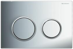 Geberit Omega20 öblítő gomb WC-hez fényezett króm-matt króm 115.085. KH. 1