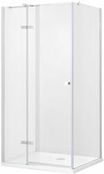 Besco Pixa zuhanykabin 90x90 cm négyzet króm fényes/átlátszó üveg PKL-90-195-C (PKL90195C)