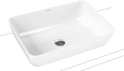 KALDEWEI Cayono mosdótál 52x35.5 cm négyszögletes mosdótálak fehér 913506000001 (913506000001)