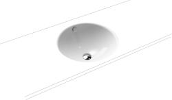 KALDEWEI Classic mosdótál 42x42 cm kerek alulról beépíthető fehér fényes 910006003001 (910006003001)