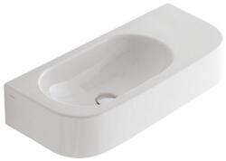 Globo Concept mosdótál 55x27 cm félkör alakú klasszikus fehér SCT55. BI (SCT55BI)