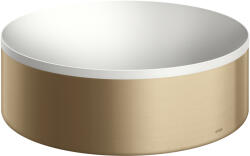 Hansgrohe Suite mosdótál 30x30 cm kerek mosdótálak fehér-barna/bézs 42000140 (42000140)