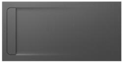 Roca Aquos téglalap alakú zuhanytálca szifonnal 160x80 cm szürke AP60164032001200
