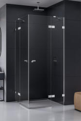 NEW TRENDY Eventa zuhanykabin 120x90 cm négyszögletes króm fényes/átlátszó üveg EXK-4537