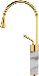 INVENA Gabro mosdócsaptelep álló fehér-arany BU-33-W13 (BU33W13)