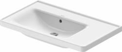 Duravit D-Neo mosdótál 80x48 cm négyszögletes beépíthető fehér 2369800060