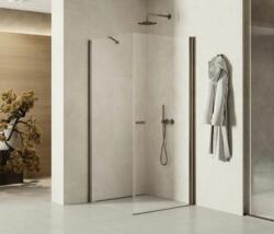 NEW TRENDY New Soleo Gunmetal Brushed zuhanykabin 90x90 cm négyzet grafit csiszolt/átlátszó üveg K-2139-WP (K2139WP)