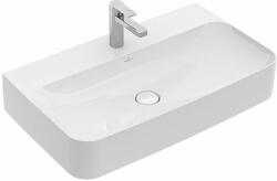 Villeroy & Boch Finion mosdótál 80x47 cm négyszögletes klasszikus-beépíthető fehér matt 41688CRW (41688CRW)