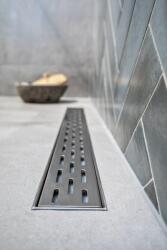 ACO ShowerDrain C lineáris lefolyó rács 118.5 cm acél 9010.88. 80