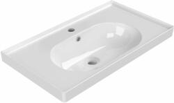 SAPHO Brand mosdótál 79.9x44.8 cm négyszögletes klasszikus-beépíthető fehér TU0422 (TU0422)