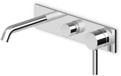 Zucchetti Pan kád és zuhany csaptelep süllyesztett fekete ZP6640. N1 (ZP6640N1)