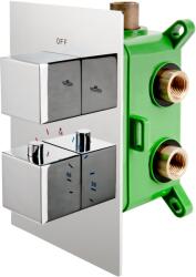 FDesign Stabilla zuhanycsaptelep süllyesztett z termosztáttal króm FD1-TS08-7PBOX-11