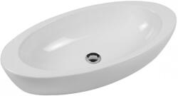 Hatria Nido mosdótál 75x37 cm ovális mosdótálak fehér fényes Y0R201 (Y0R201)