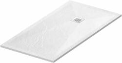 BALNEO Stone Tray téglalap alakú zuhanytálca 120x80 cm fehér STFWH8012025 (STFWH8012025)