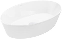 KSURO 104 mosdótál 52x34.5 cm ovális mosdótálak fehér 20810000 (20810000)
