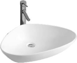 Lavita Triango mosdótál 59x39 cm mosdótálak fehér fényes 5900378310174 (5900378310174)