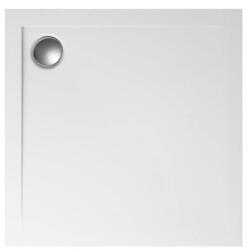 Polimat Geos négyzet alakú zuhanytálca 90x90 cm fehér 00375 (00375)