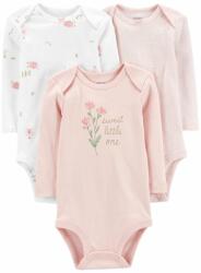 Carter´s CARTER'S Body hosszú ujjú Pink Sheeps lány LBB 3db NB/méret 56