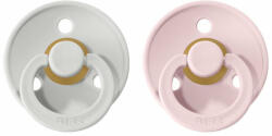 BIBS Colour cumik természetes kaucsukból 2 db, méret 1, Haze/Blossom