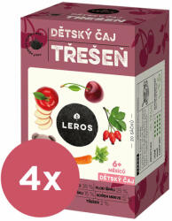 Leros Baby 4x LEROS Gyermek tea Cseresznye 20x2g
