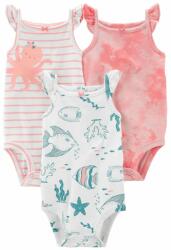 Carter´s CARTER'S Ujjatlan body Pink Ocean lány 3db 24h