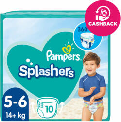 Pampers Splashers úszópelenka, méret 5 (10 db) 12-17 kg