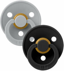 BIBS Colour cumik természetes kaucsukból 2 db méret 3 Cloud / Black