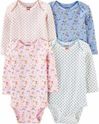 Carter´s CARTER'S Body hosszú ujjú Floral lány LBB 4 db PRE/méret 46