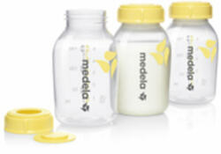 Medela Készlet 3 tárolóüveg a tej tárolásához, 150 ml