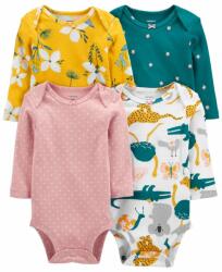 Carter´s CARTER'S Body hosszú ujjú Floral lány 4db NB /méret 56