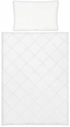 Klups Töltet pelenka + párna a kiságyba egész évre Lux white 135 x 100 + 60x40 cm