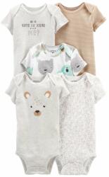 Carter´s CARTER'S Body rövid ujjú Animals neutrál LBB 5db PRE