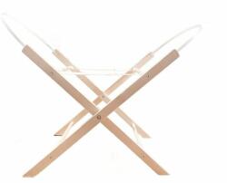 Ahojbaby Mojzseskosár állvány Smart Natural csecsemőknek lakk nélkül