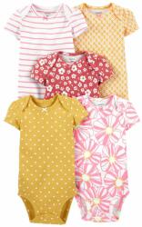 Carter´s CARTER'S Body rövid ujjú Pinkyellow lány LBB 5 db NB, méret 56
